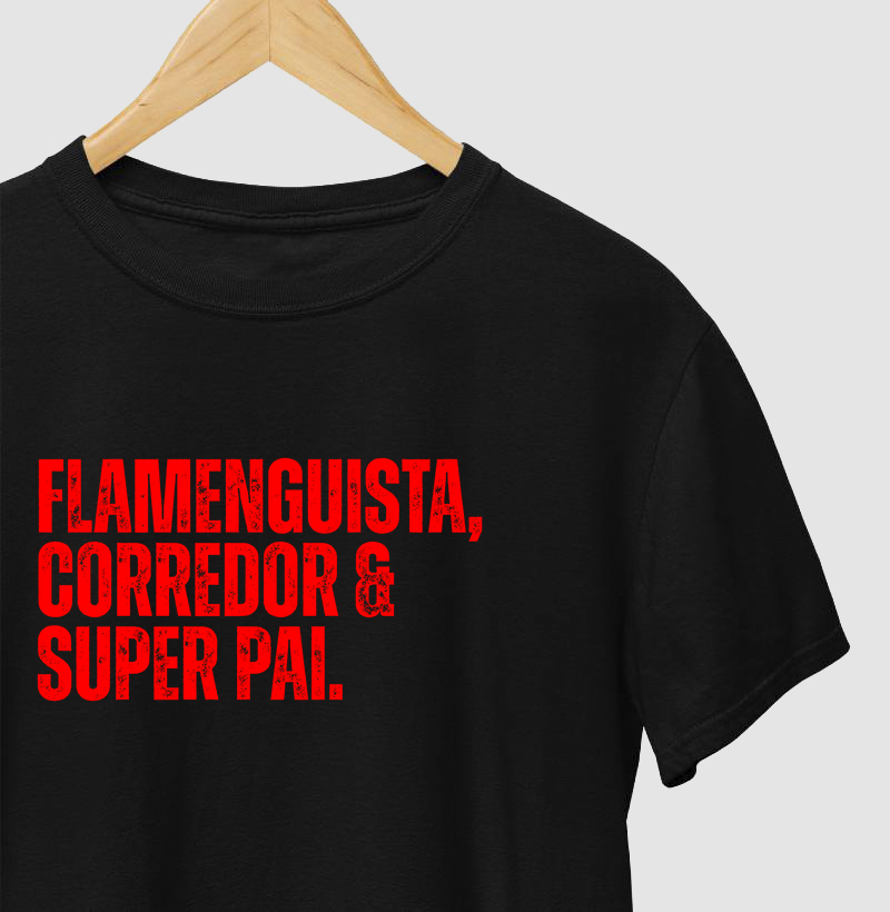 Flamenguista Corredor e Super Pai