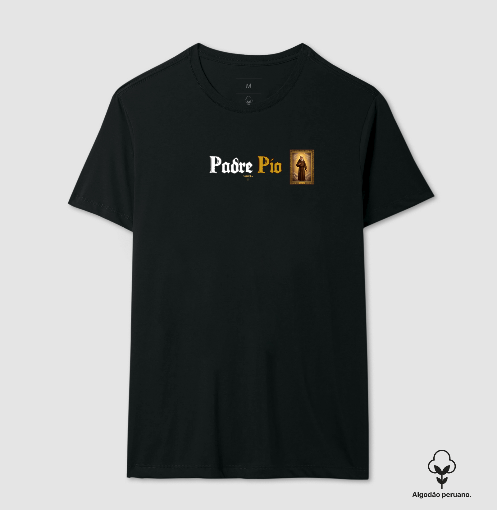 São Padre Pio - Arte Barroca - Minimalista