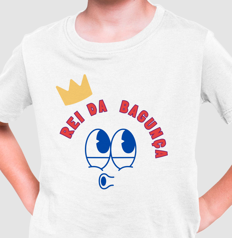Camiseta Rei da Bagunça
