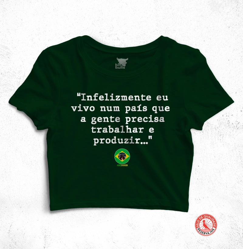 Cropeed Irônica Infelizmente Precisa Trabalhar