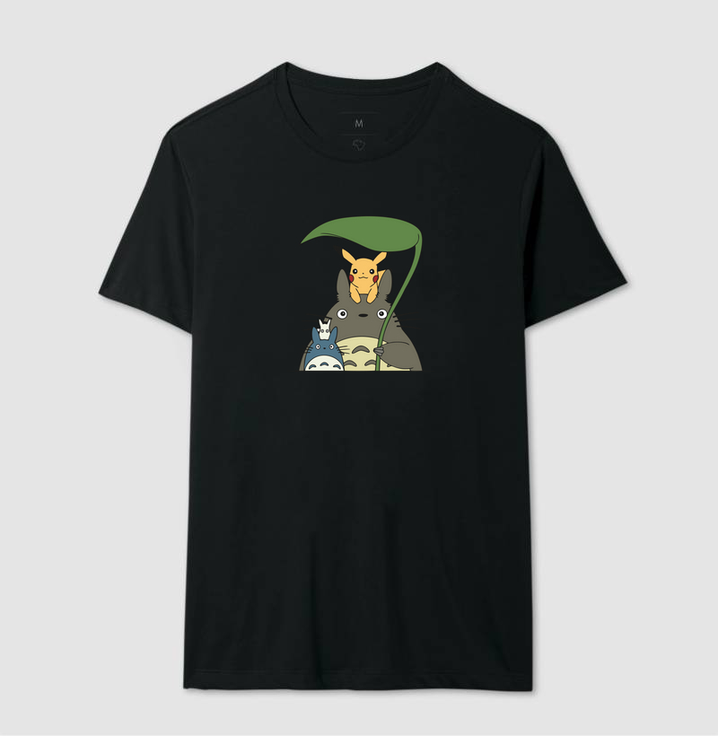 Totoro with Pikachu