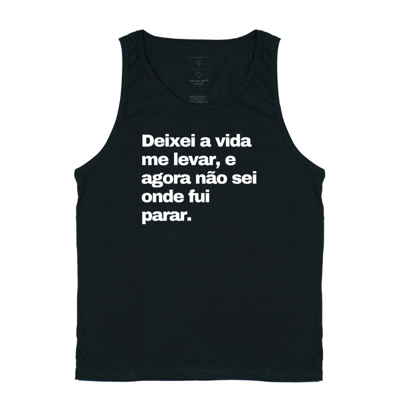 Deixei a vida me levar