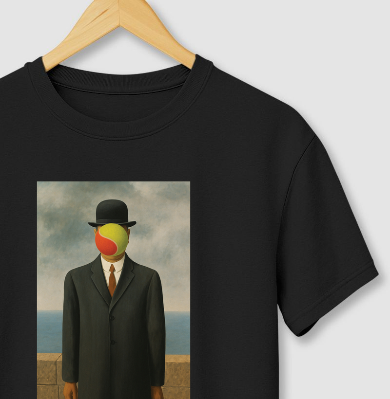 Beach Tennis - René Magritte - O Filho do Homem