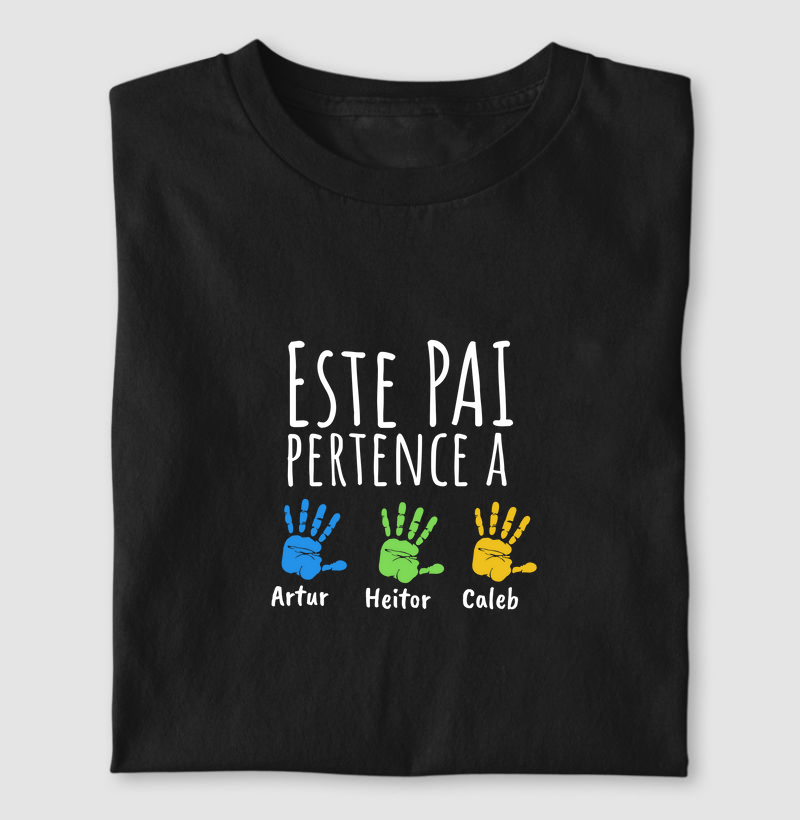 Este Pai pertence a: Artur, Heitor e Caleb