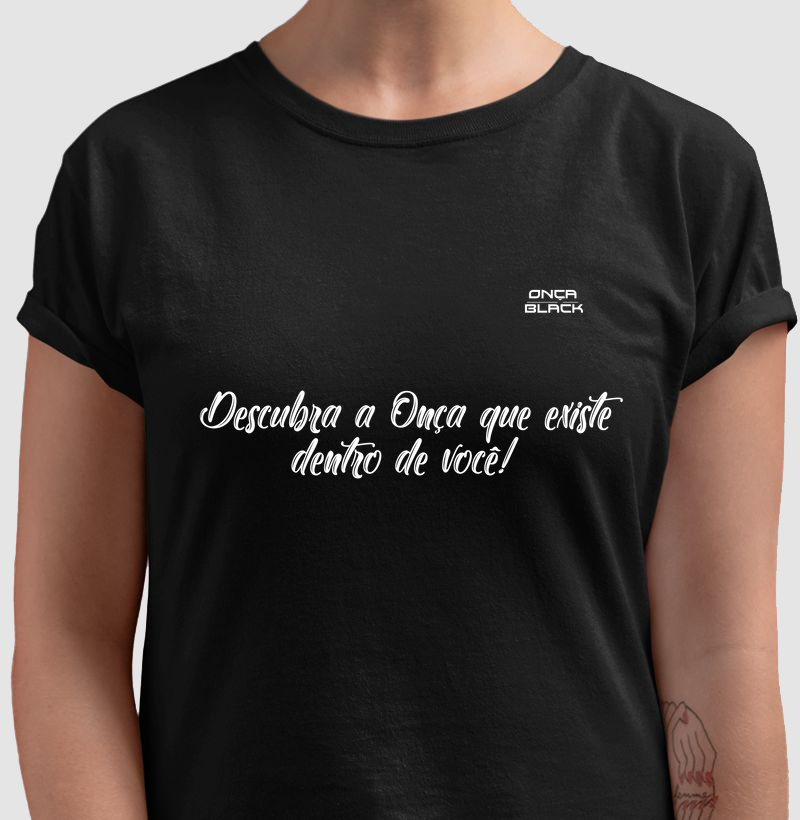 Camiseta Descubra a Onça