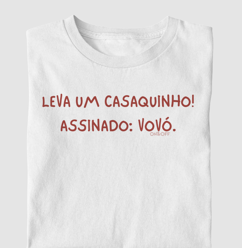 Leva um casaquinho! 