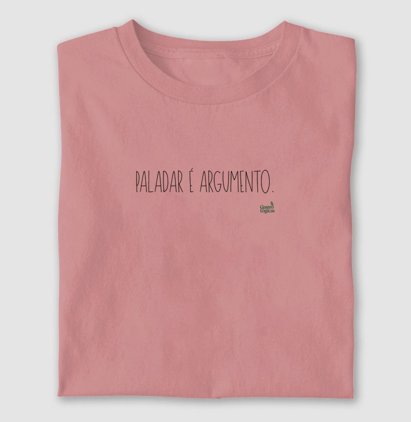 Paladar é argumento.