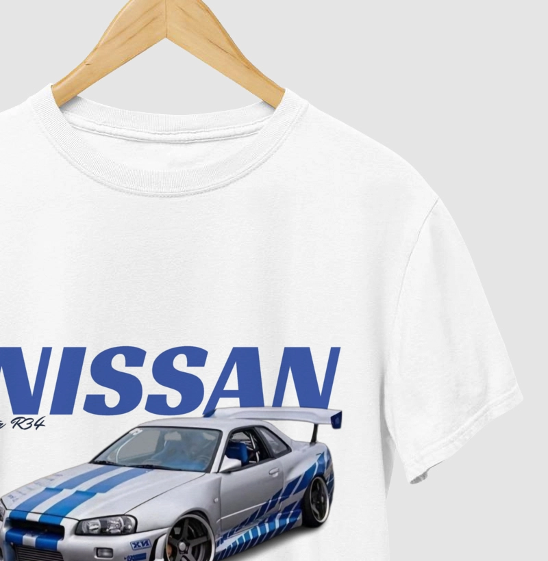Camiseta - Skyline Branca