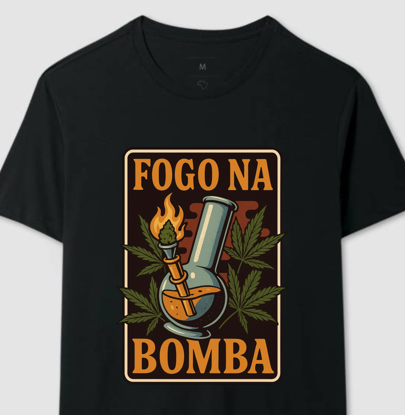 Camiseta - Fogo na Bomba
