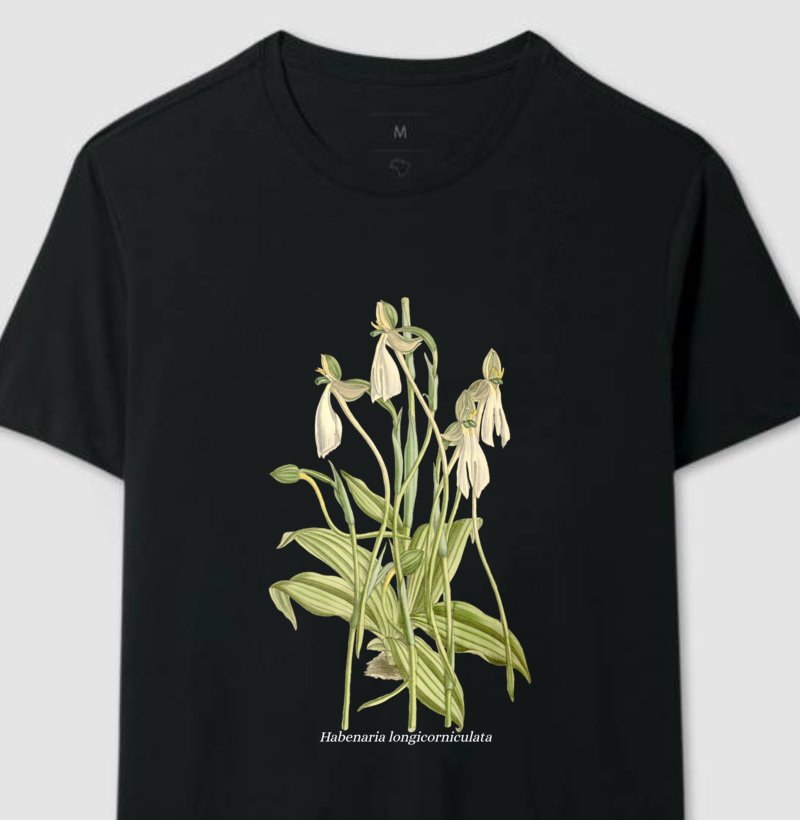 Camiseta Habenaria longicorniculata t-shirt