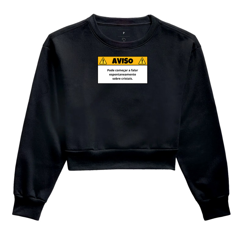 Aviso: Pode começar a falar espontaneamente sobre cristais.