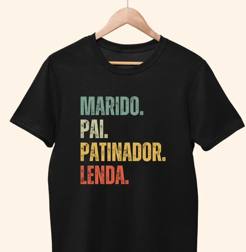 Marido. Pai. Patinador. Lenda.