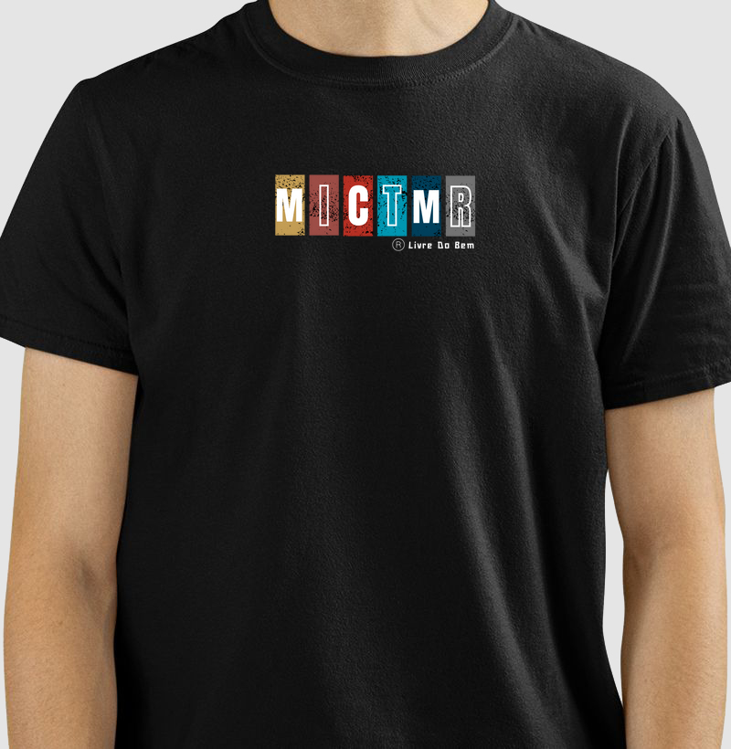 Camiseta maçonaria MICTMR - BOX COLOR