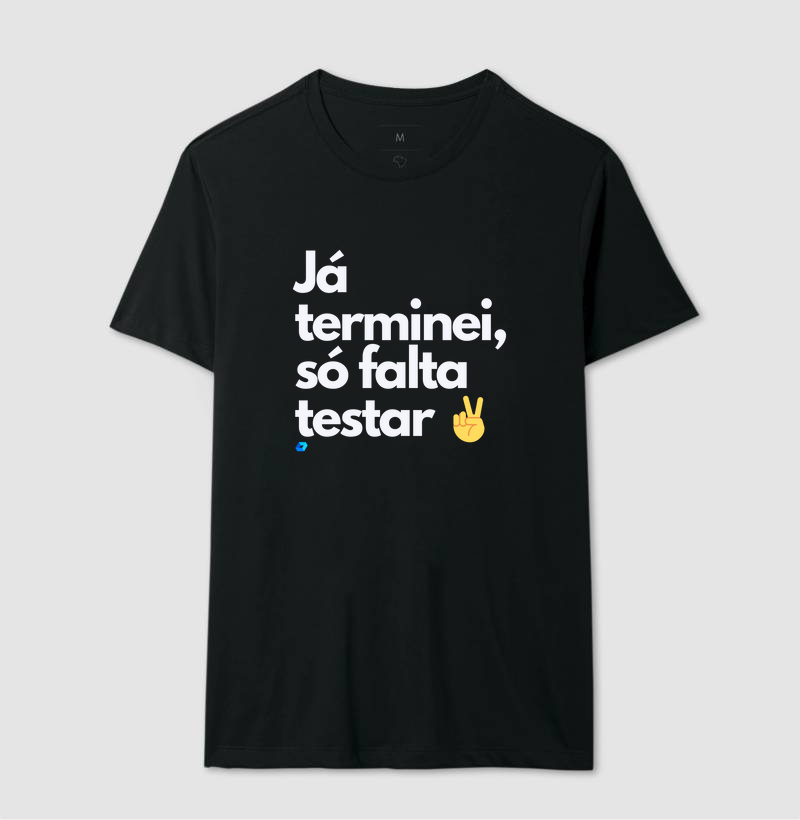 Já terminei, só falta testar