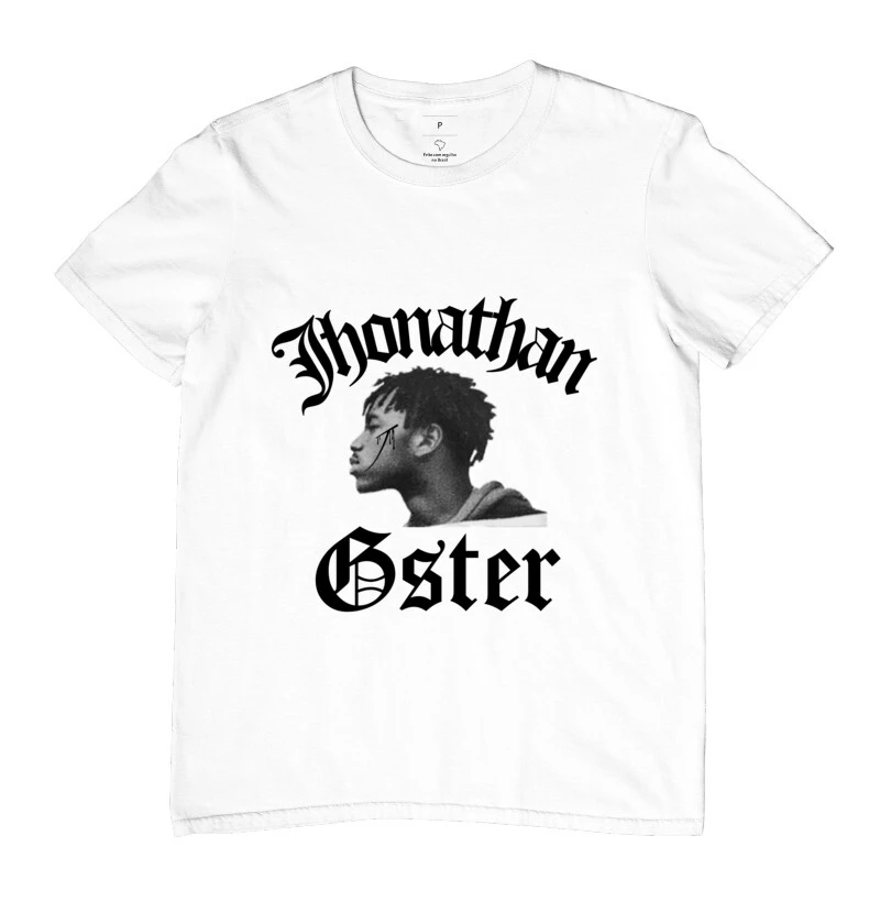 Camiseta Masculina Jhonathangster trapstar 