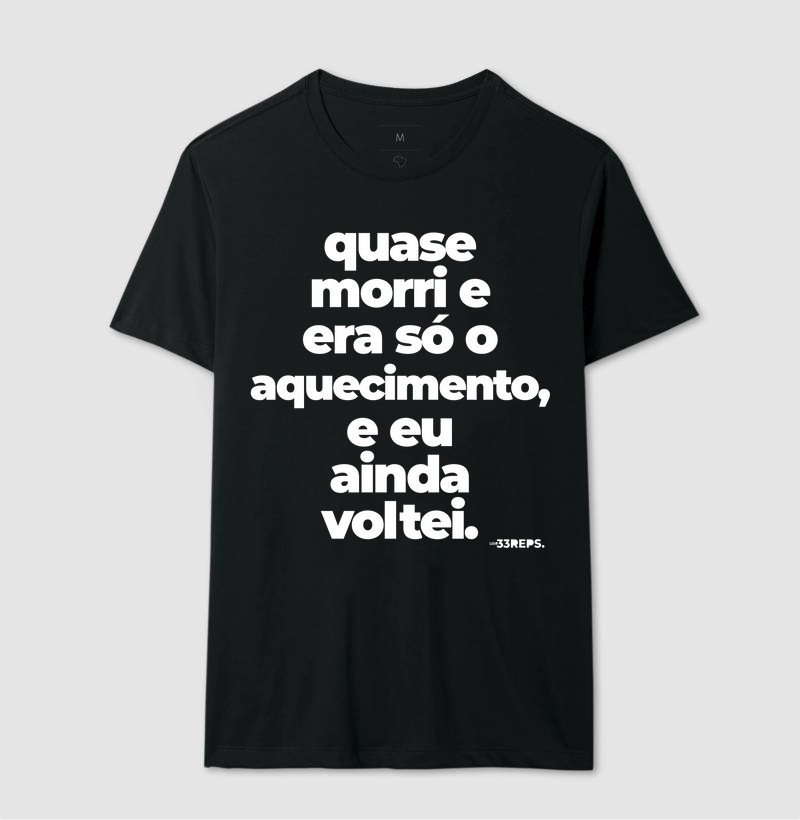 quase morri
