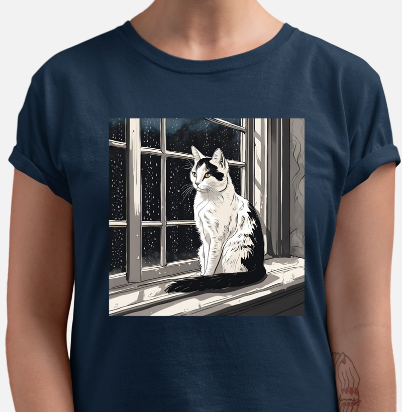 camiseta gatos 