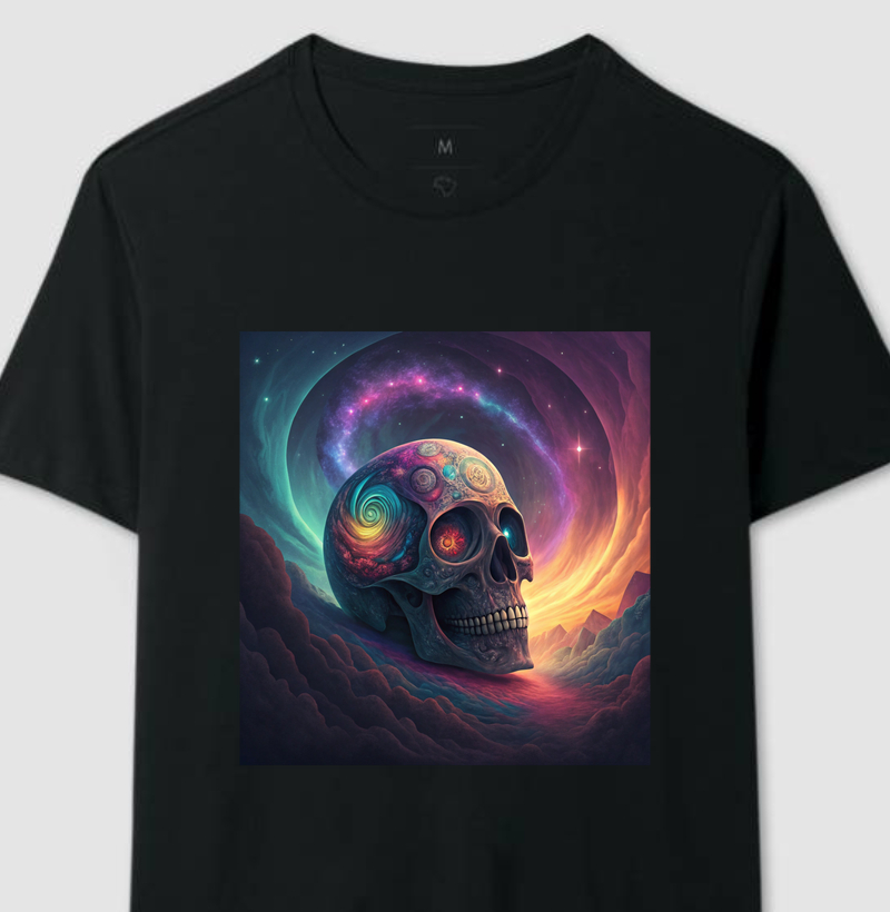 Skull Vortex - Caveira Cósmica