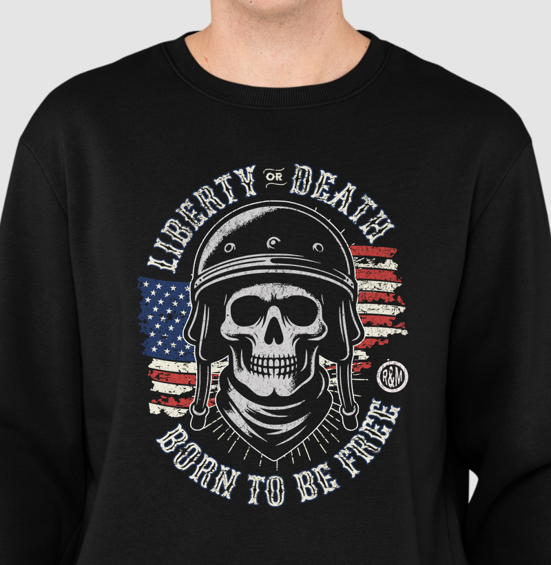American Biker Skull
