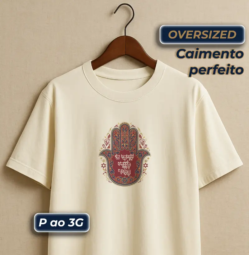 Hamsa 'Shiviti' - Proteção Divina e Consciência Cabalística