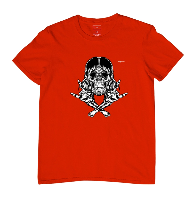 Camiseta Mexican Skull