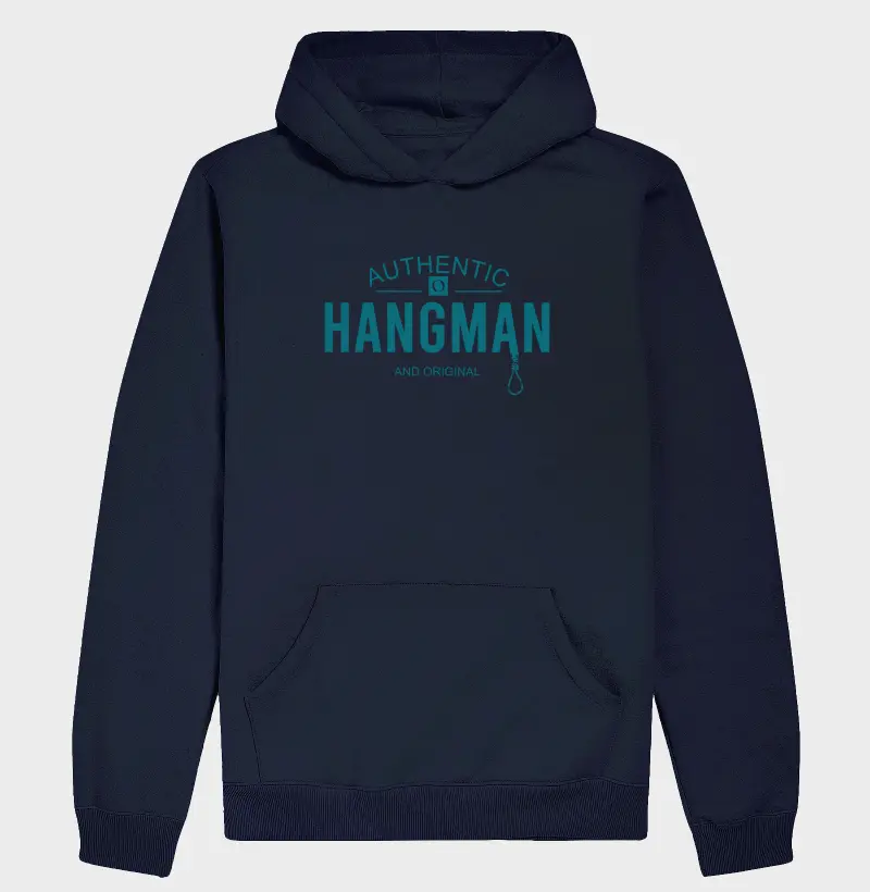 Moletom Canguru com Capuz Hangman Authentic and Original