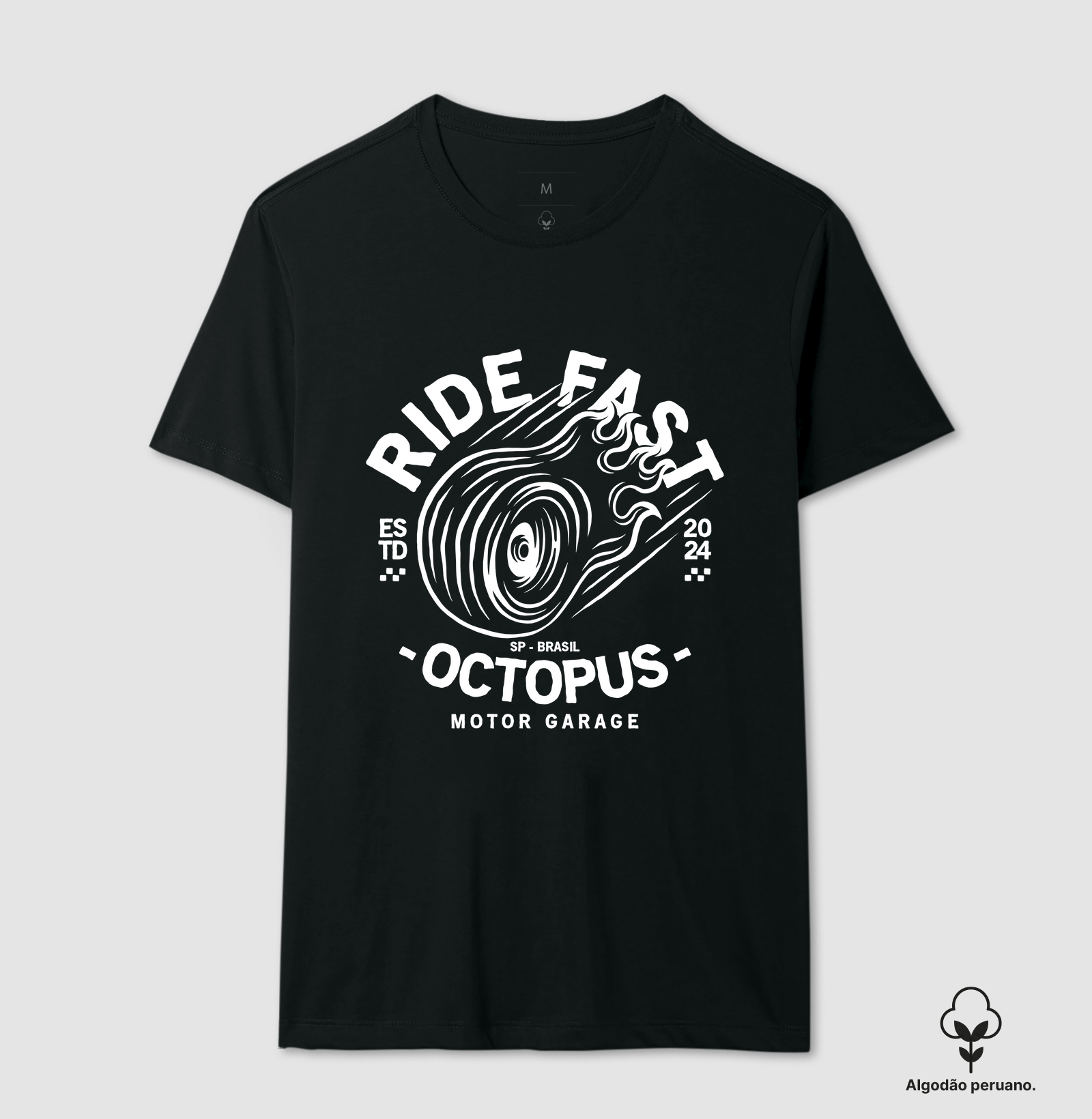 Camiseta Octopus Ride Fast 