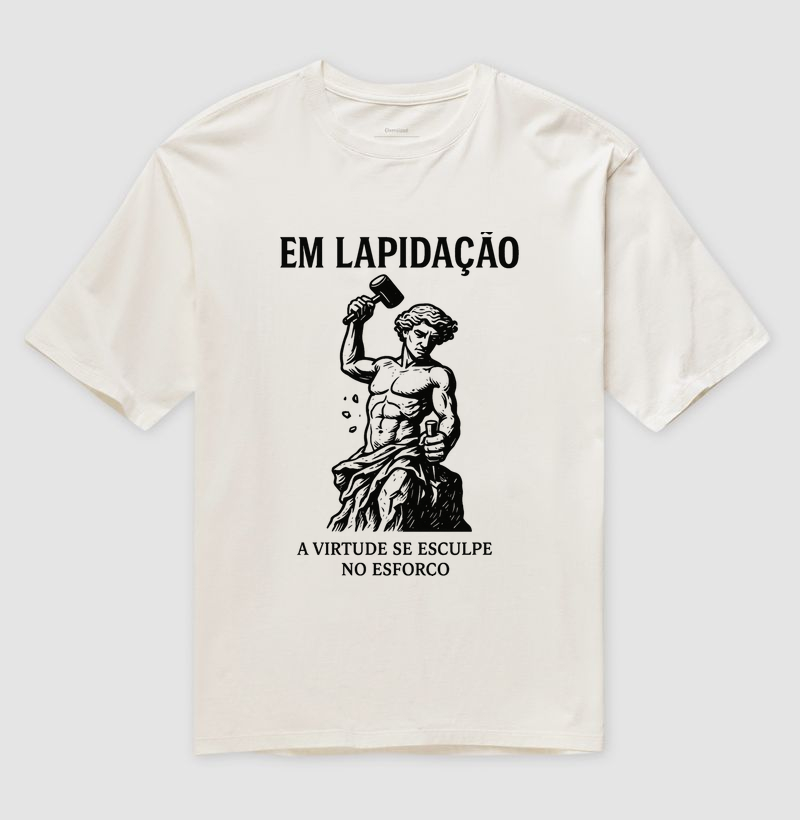 Oversized Em Lapidação