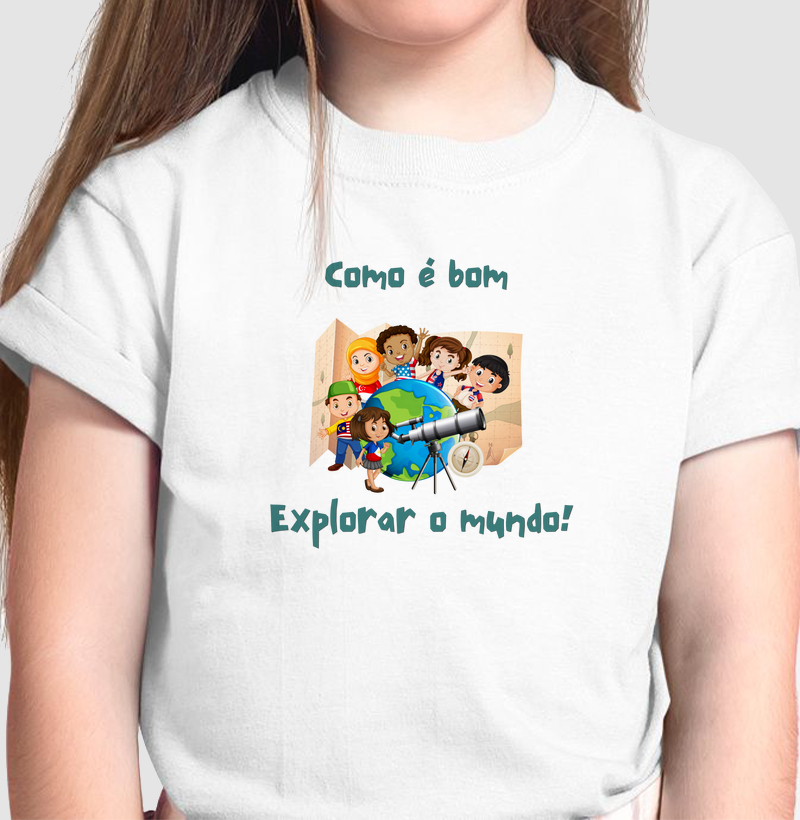 Como é bom explorar o mundo