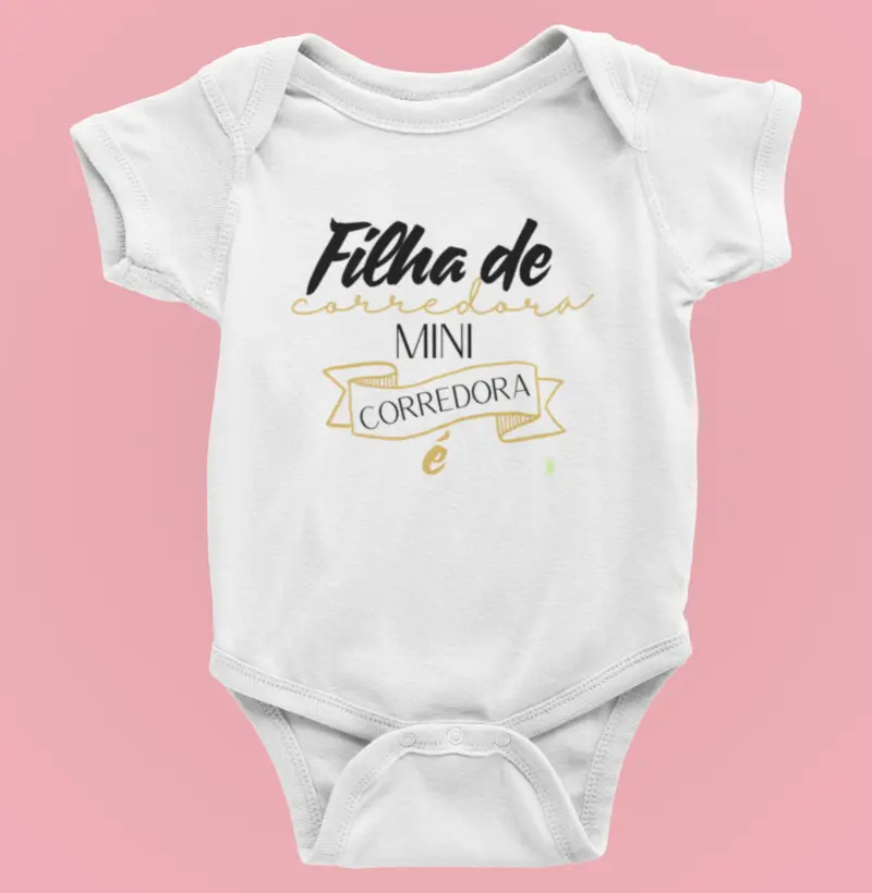 Filha de Corredora Mini Corredora é