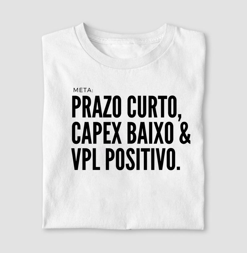 Prazo, Custo e VPL