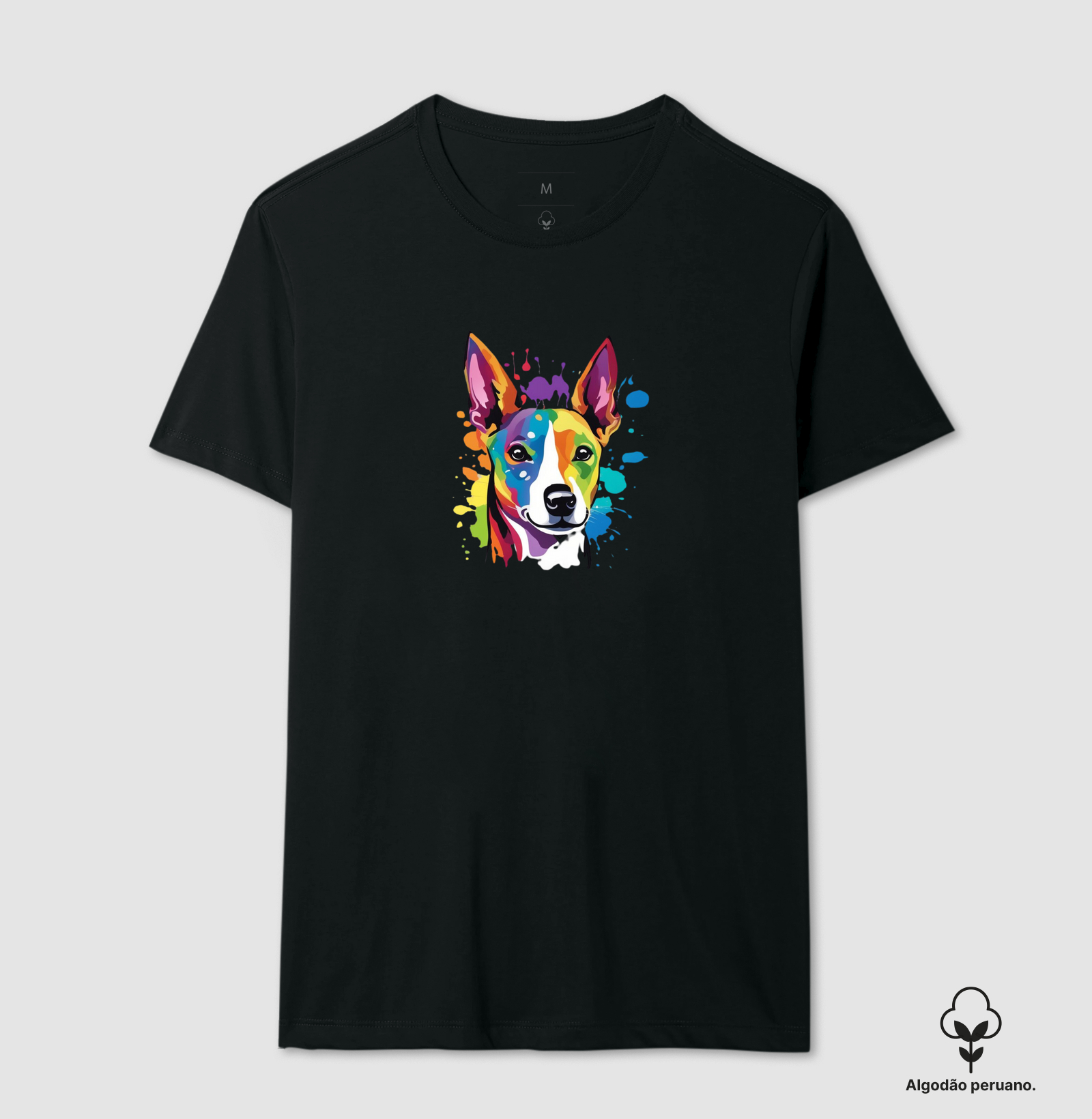 Basenji colorido