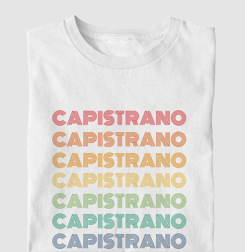 Capistrano Letreiro Retrô