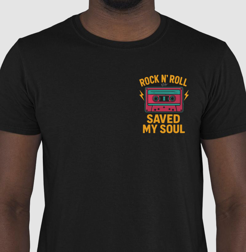 CAMISETA ROCK N' ROLL MINI