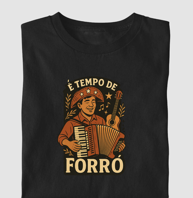É tempo de forró