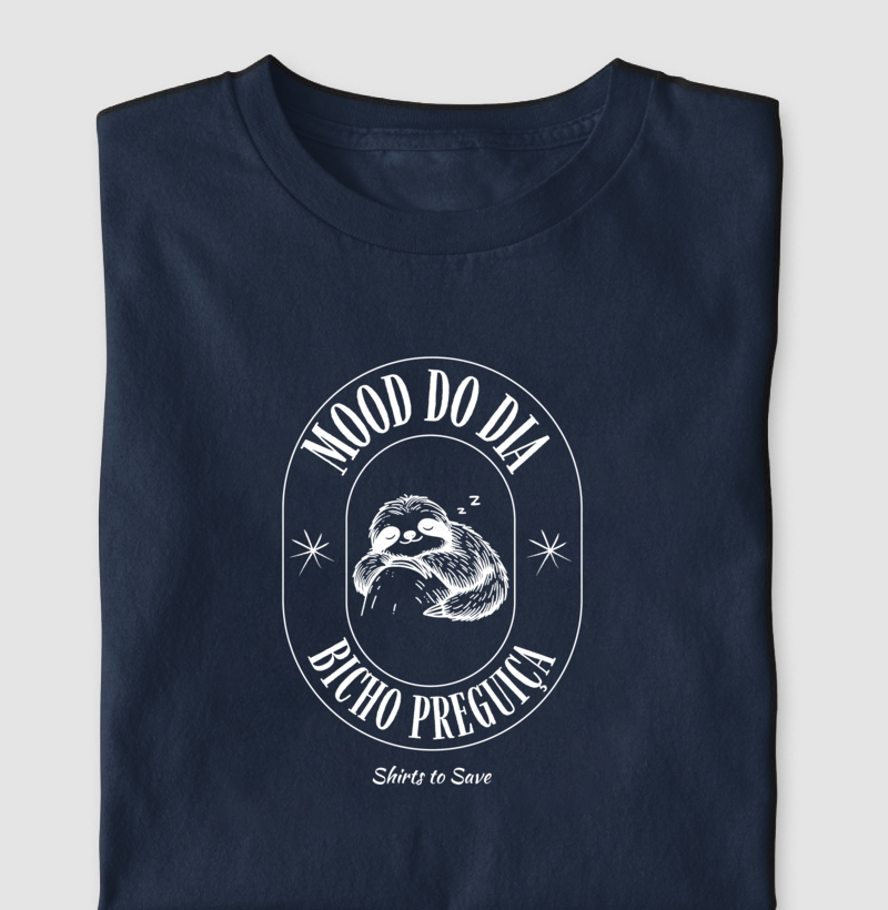 Camiseta Bicho Preguiça