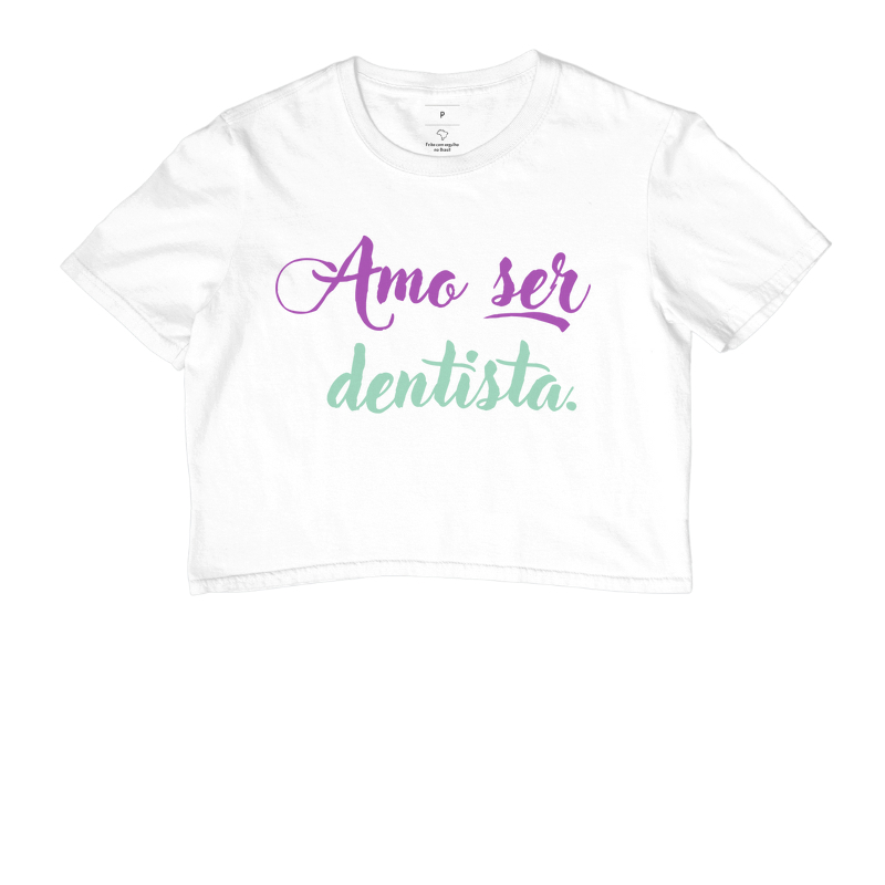 Tee "Amo ser dentista"