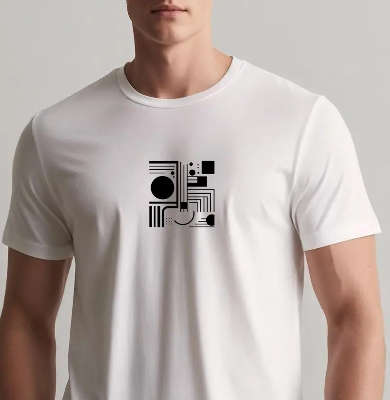Camiseta minimalista