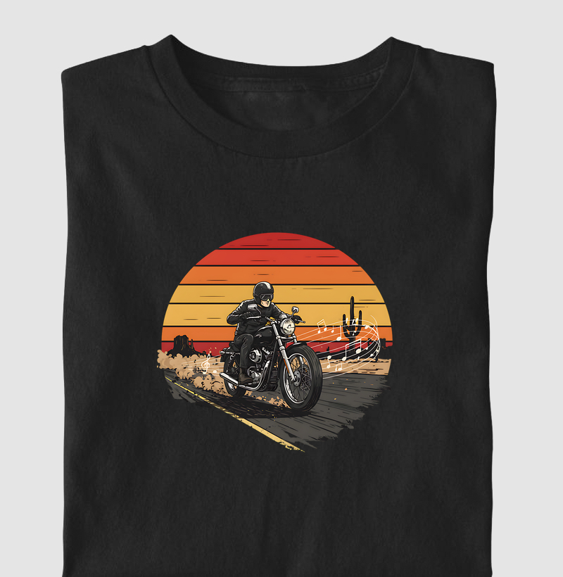 Vou longe ao som da moto