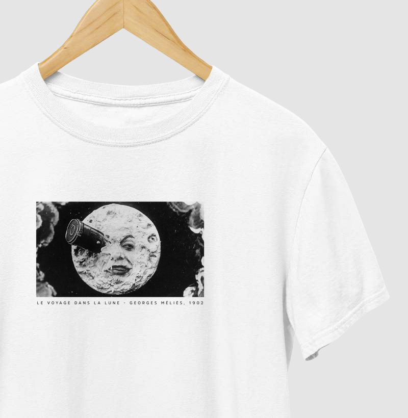 Camiseta Viagem à Lua