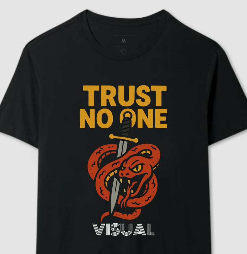 Camiseta T.N.O. - Visual