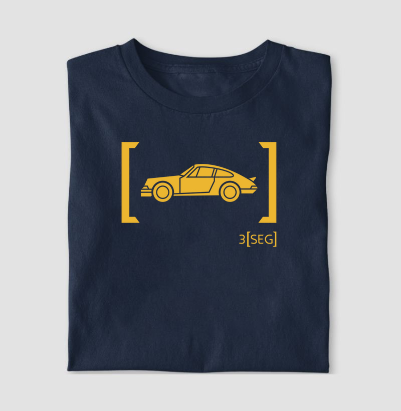 3SEG VINTAGE CAR 100% ALGODÃO 
