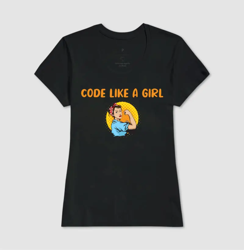 Camiseta Code like a girl