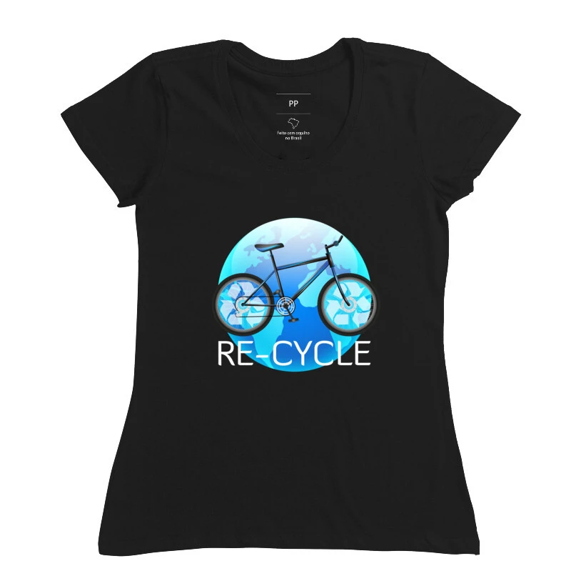 Recycle Bike World Blue