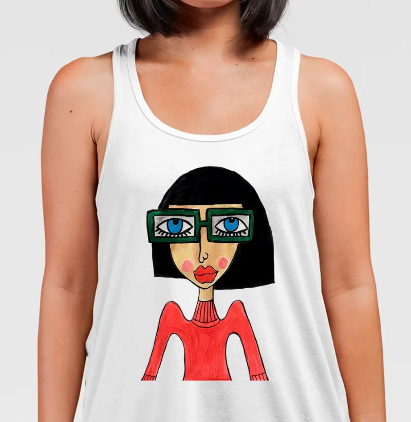A Mulher de Óculos