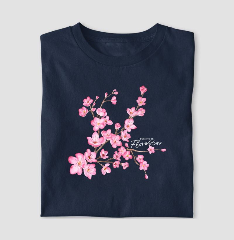 T-shirt Flor de Cerejeira