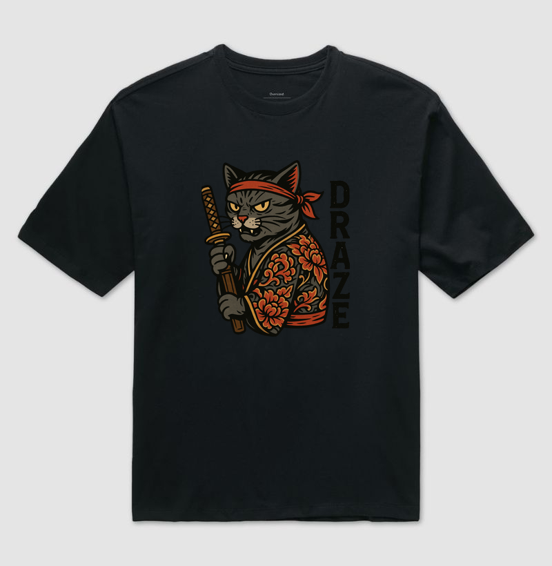 cat samurai draze
