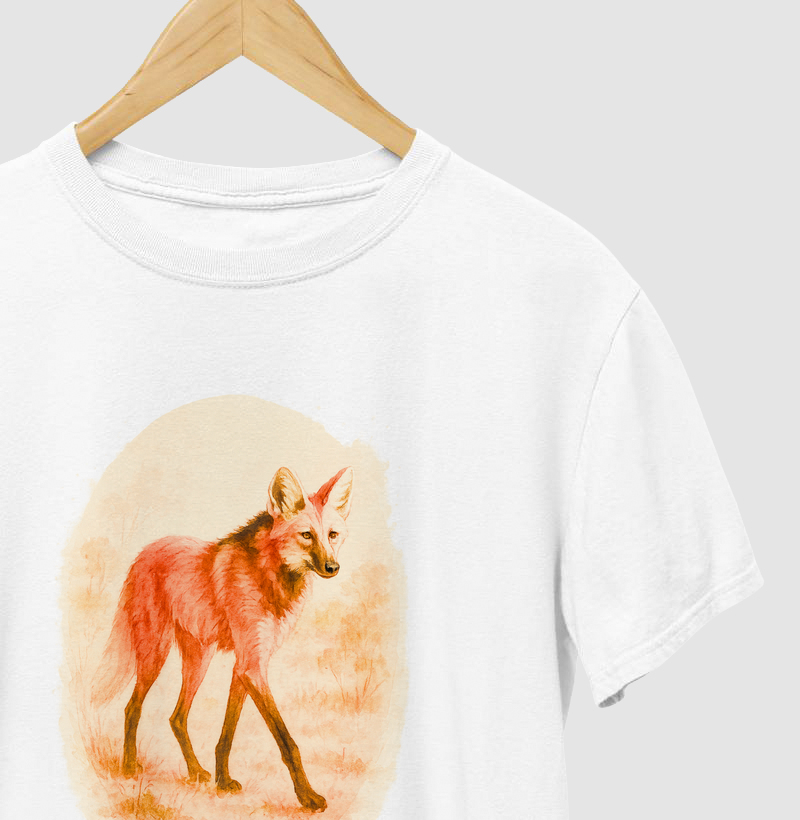 Camiseta Lobo-Guará (Chrysocyon brachyurus)