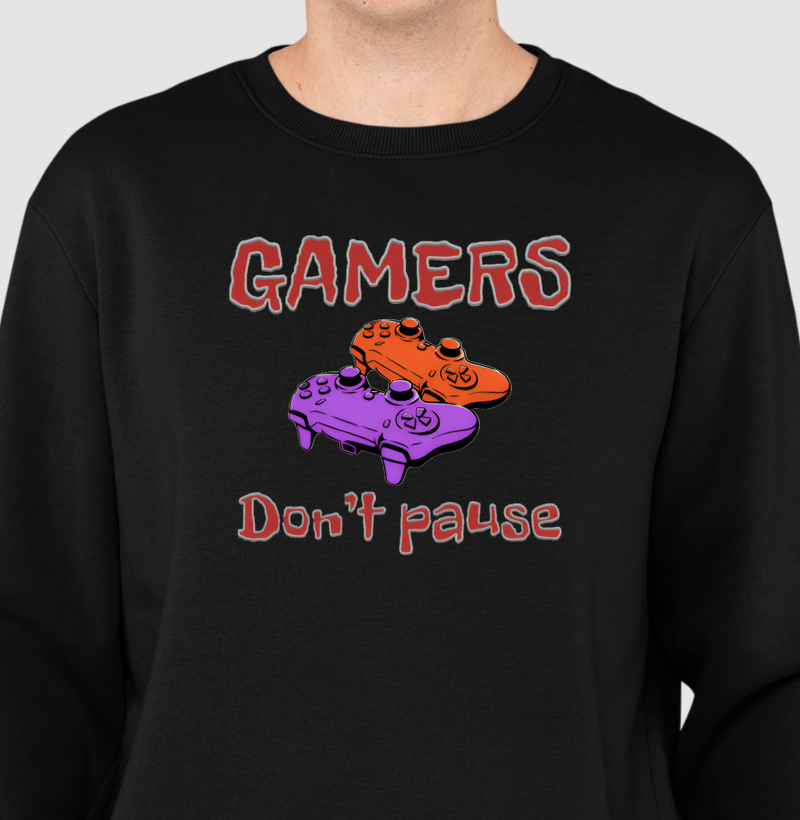 "Gamers: Don’t Pause"