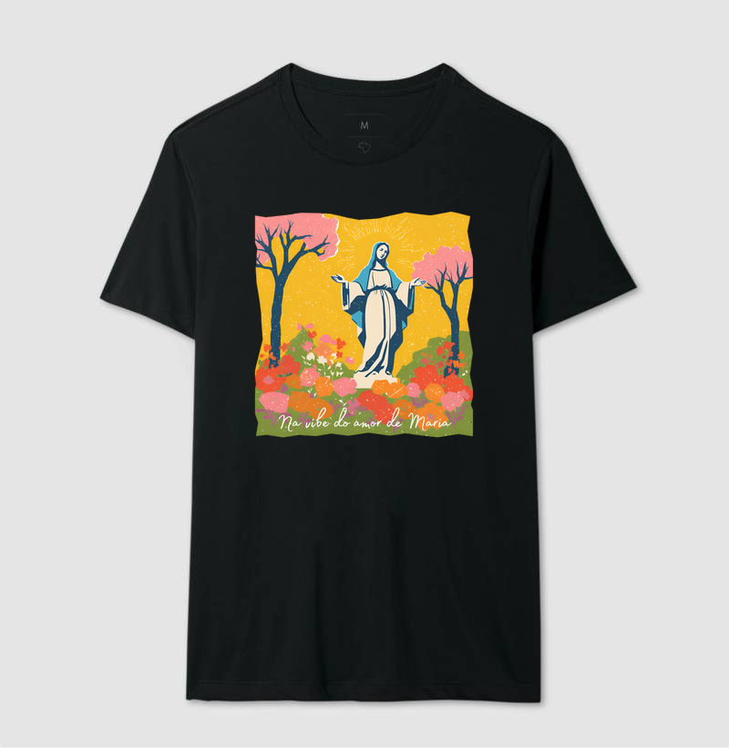Camiseta na vibe de Maria